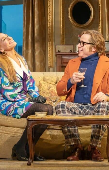 Plaza Suite at the Savoy Theatre. Sarah Jessica Parker & Matthew Broderick. Photo by Marc Brenner